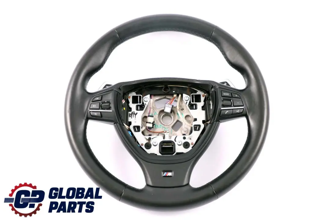Leather M-Sport Thick Steering Wheel Paddle Shift to BMW F01 LCI F10 F11 F12 F07 with Part number 7844103 BMW F01 LCI F10 F11 F12 F07 Leather M-Sport Thick Steering Wheel Paddle Shift - SKU 7844103 - Part number 7844103