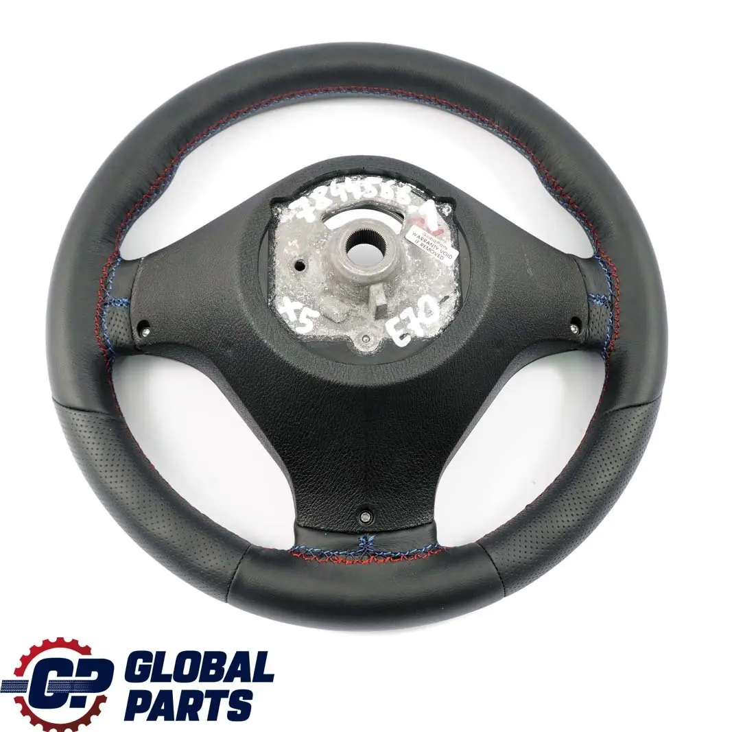 BMW X5 E70 Nuova Pelle Nera M Sport Volante Sportivo M-Tricolori - SKU 7844566-1 - Numero di parte 7844566