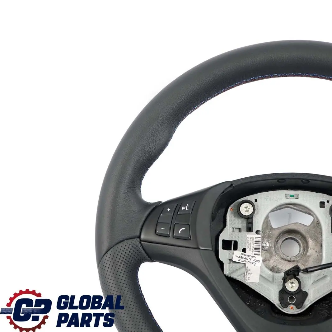 Nuova Pelle Nera M Sport Volante Sportivo M-Tricolori per BMW X5 E70 con numero di parte 7844566 BMW X5 E70 Nuova Pelle Nera M Sport Volante Sportivo M-Tricolori - SKU 7844566-1 - Numero di parte 7844566