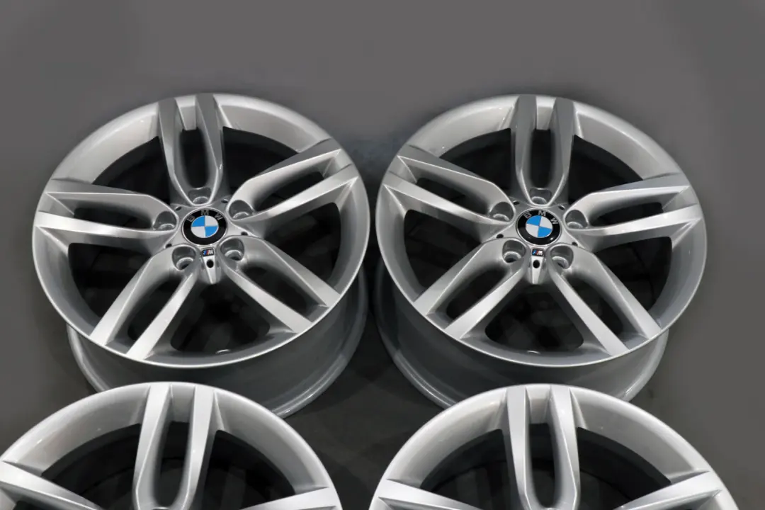 Complete Set 4x Wheel Alloy Rim 18" M Double Spoke 461 to BMW 1 Series F20 F21 F22 with Part number 7846785 BMW 1 Series F20 F21 F22 Complete Set 4x Wheel Alloy Rim 18" M Double Spoke 461 - SKU 7845785 - Part number 7846785