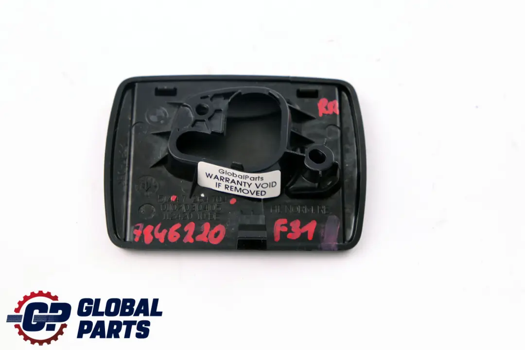 Mounting Load Area Net Rear Right O/S 7264704 to BMW 3 Series F31 Cover with Part number 7846220 BMW 3 Series F31 Cover Mounting Load Area Net Rear Right O/S 7264704 - SKU 7846220 - Part number 7846220