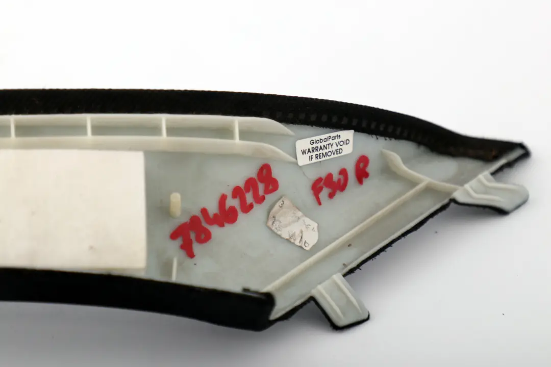 BMW F30 Osłona Słupka Prawy Przód M-Pakiet 7296016 - SKU 7846228 - Numer Części 7846228