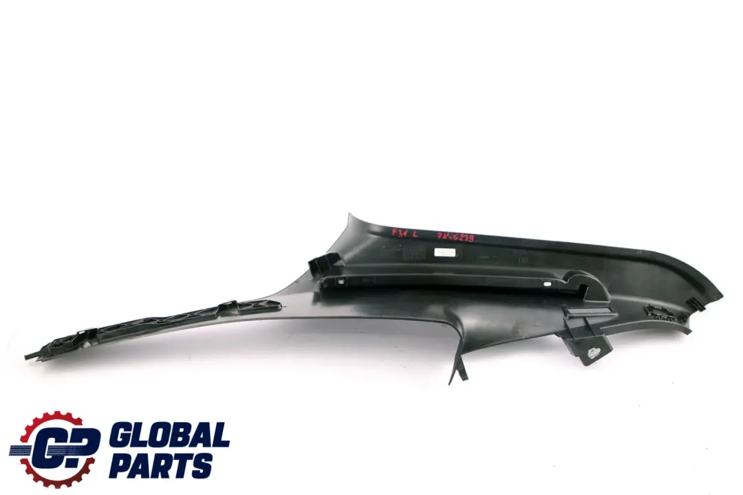 Column D-Pillar Trim Schwarz Black Left N/S to BMW 3 Series F31 Cover with Part number 7846239 BMW 3 Series F31 Cover Column D-Pillar Trim Schwarz Black Left N/S - SKU 7846239 - Part number 7846239