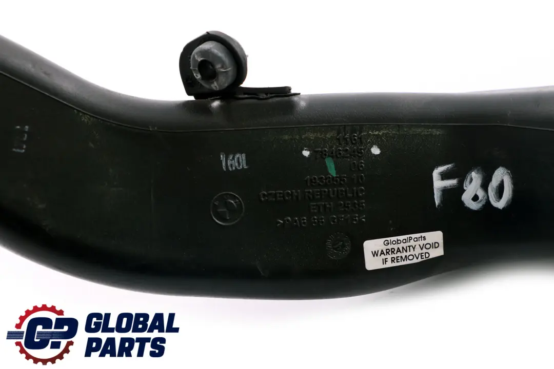 Charge Air Line Hose Tube Cylinders 1-3 to BMW 3 4 Series F80 M3 F82 M4 with Part number 7846245 BMW 3 4 Series F80 M3 F82 M4 Charge Air Line Hose Tube Cylinders 1-3 - SKU 7846245 - Part number 7846245