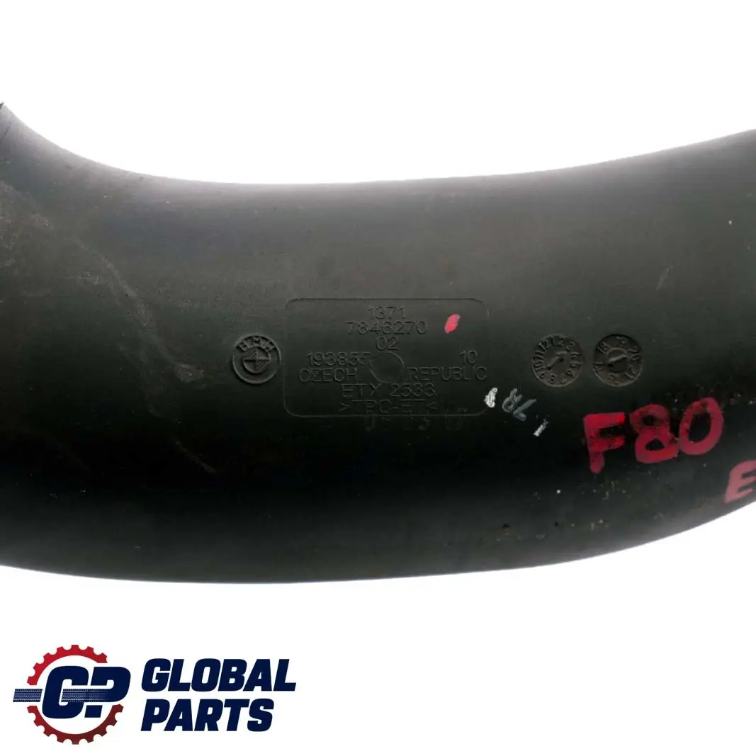 BMW Serie 3 4 F80 M3 F82 F83 M4 Tubo de Aire Filtrado Cil. 1-3 - SKU 7846270 - Número de pieza 7846270