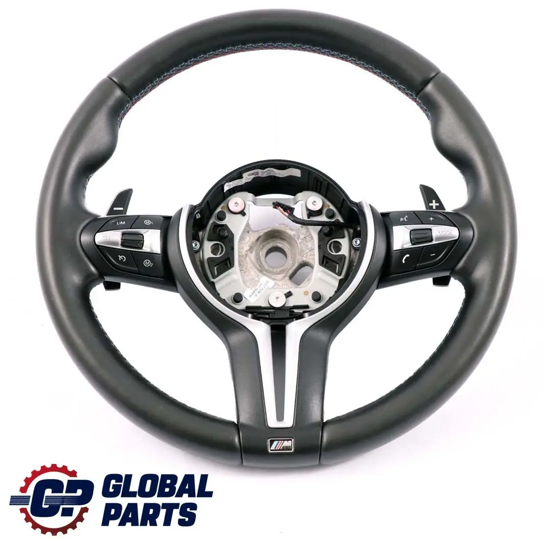 Kierownica M Sport Czarna Skóra Łopatki do BMW F87 M2 F80 M3 F82 M4 o numerze 7847606 BMW F87 M2 F80 M3 F82 M4 Kierownica M Sport Czarna Skóra Łopatki - SKU 7847606 - Numer Części 7847606