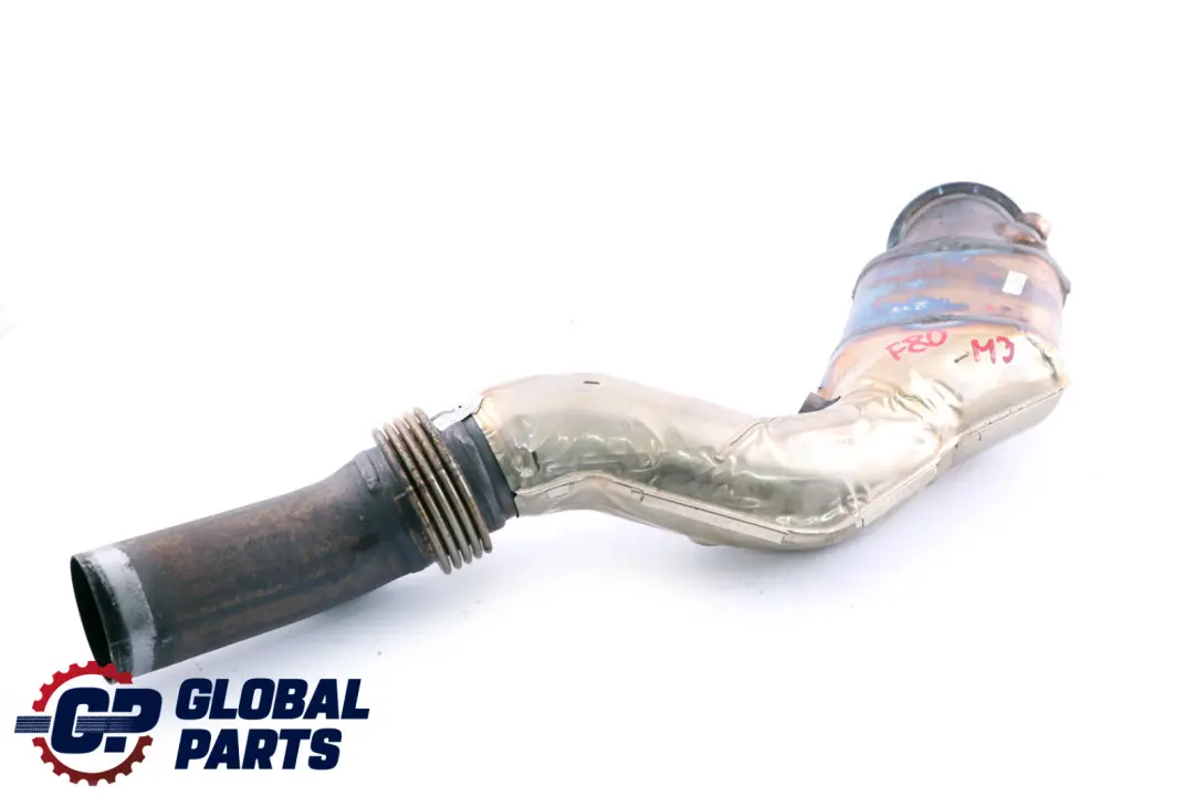 Exhaust Cat Converter Close Engine to BMW 3 4 Series F80 M3 F82 M4 with Part number 7848041 BMW 3 4 Series F80 M3 F82 M4 Exhaust Cat Converter Close Engine - SKU 7848041 - Part number 7848041