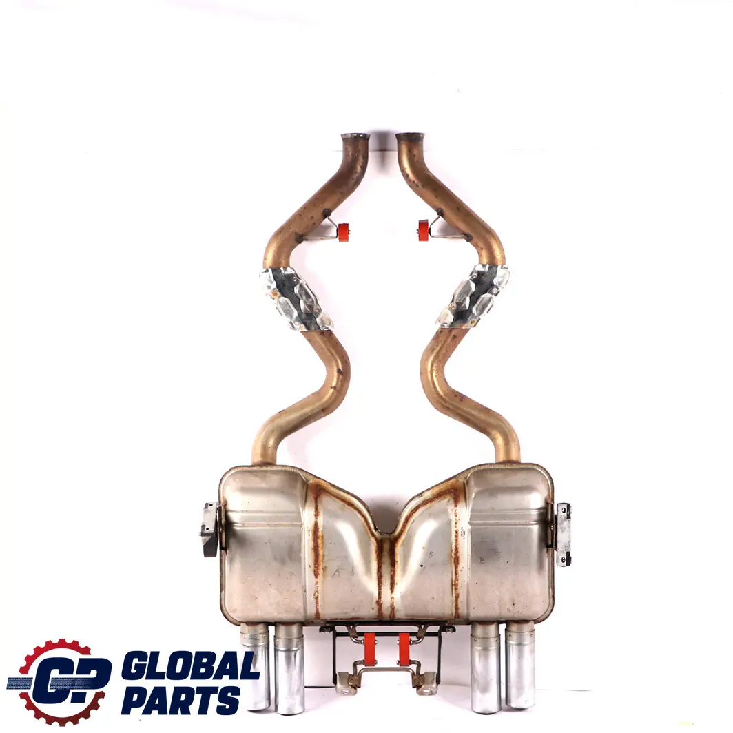 Exhaust Silencer Muffler Back Box Double Twin Pipe to BMW 3 E92 E93 M3 1 Rear with Part number 7848119 BMW 3 E92 E93 M3 1 Rear Exhaust Silencer Muffler Back Box Double Twin Pipe - SKU 7848119-1 - Part number 7848119