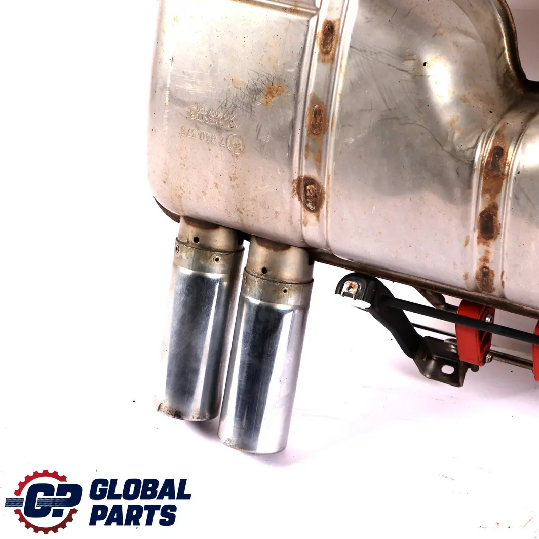BMW 3 E92 E93 M3 1 Rear Exhaust Silencer Muffler Back Box Double Twin Pipe - SKU 7848119-1 - Part number 7848119