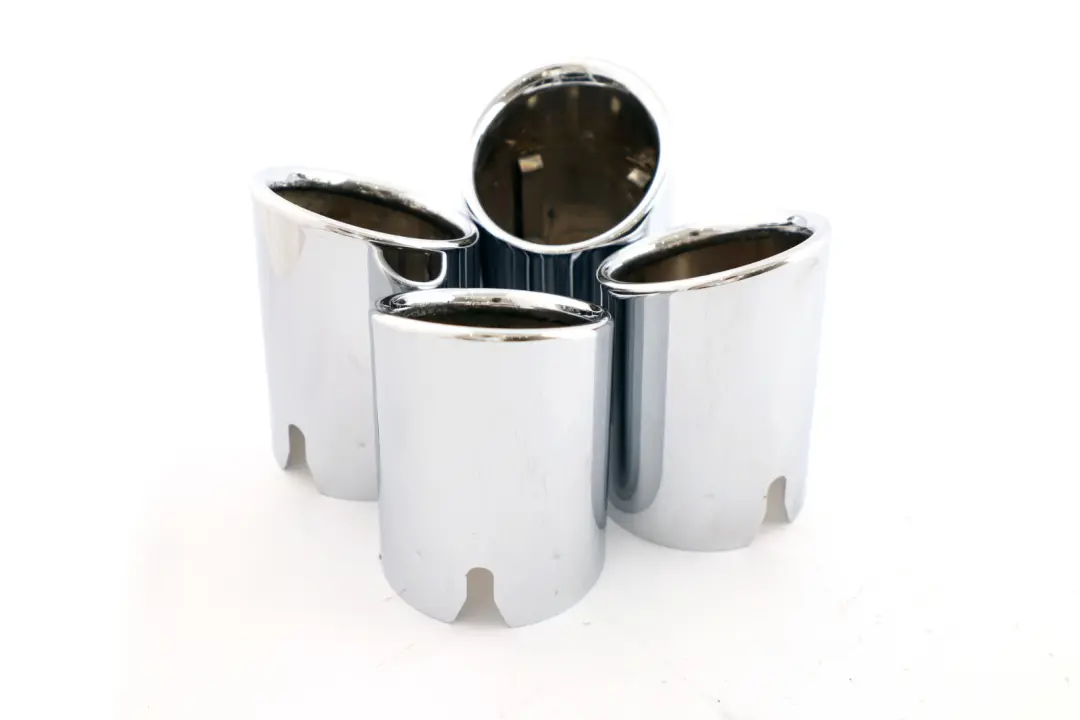 Chrome Exhaust Tailpipe Tip Pipe Trim Set to BMW M3 F80 M4 F82 F83 with Part number 7848537 BMW M3 F80 M4 F82 F83 Chrome Exhaust Tailpipe Tip Pipe Trim Set - SKU 7848537-1 - Part number 7848537