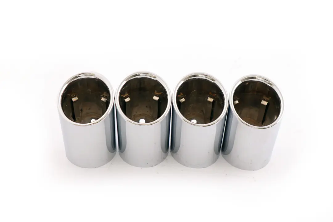 Chrome Exhaust Tailpipe Tip Pipe Trim Set to BMW M3 F80 M4 F82 F83 with Part number 7848537 BMW M3 F80 M4 F82 F83 Chrome Exhaust Tailpipe Tip Pipe Trim Set - SKU 7848537-1 - Part number 7848537