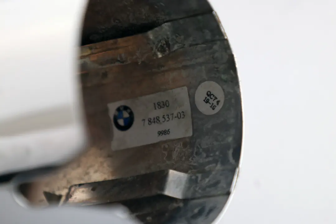 BMW M3 F80 M4 F82 F83 Chrome Exhaust Tailpipe Tip Pipe Trim Set - SKU 7848537-1 - Part number 7848537