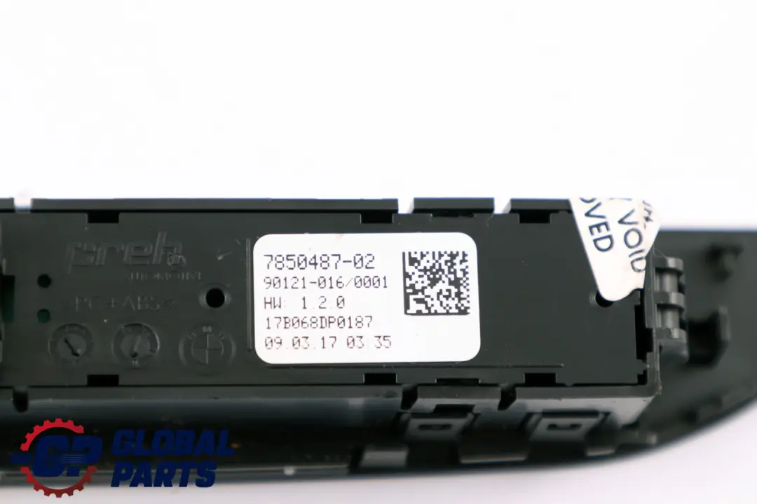 BMW 3 4 Series F80 M3 F82 F83 LCI PDC Steering Suspension Control Panel - SKU rhd-7850487-1 - Part number 7850487