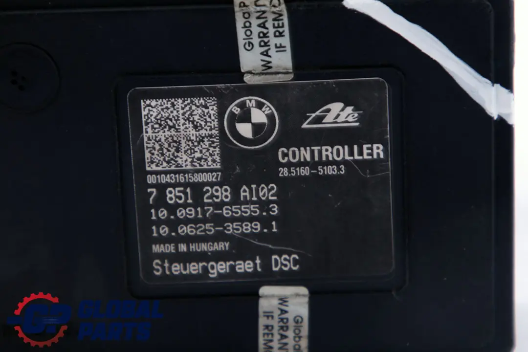 DSC Hydro Braking Unit Pump 8089697 to BMW 3 4 Series F80 M3 F82 M4 1 with Part number 7851297 BMW 3 4 Series F80 M3 F82 M4 1 DSC Hydro Braking Unit Pump 8089697 - SKU 7851298-1 - Part number 7851297