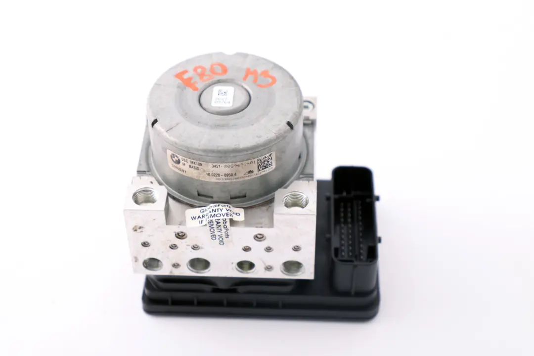 DSC Unidad De Frenado Hidraulico Bomba 8089697 para BMW F80 M3 F82 M4 con número de pieza 7851297 BMW F80 M3 F82 M4 DSC Unidad De Frenado Hidraulico Bomba 8089697 - SKU 7851298 - Número de pieza 7851297
