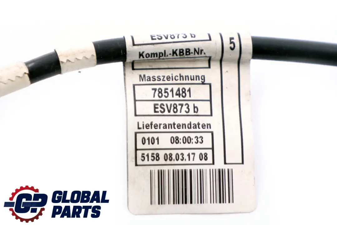 Cable Leitungsverteilungsmodul pour BMW 4 F80 M3 F82 F83 M4 à propos du numéro de pièce 7851476 BMW 4 F80 M3 F82 F83 M4 Cable Leitungsverteilungsmodul - SKU 7851476 - Numéro de pièce 7851476