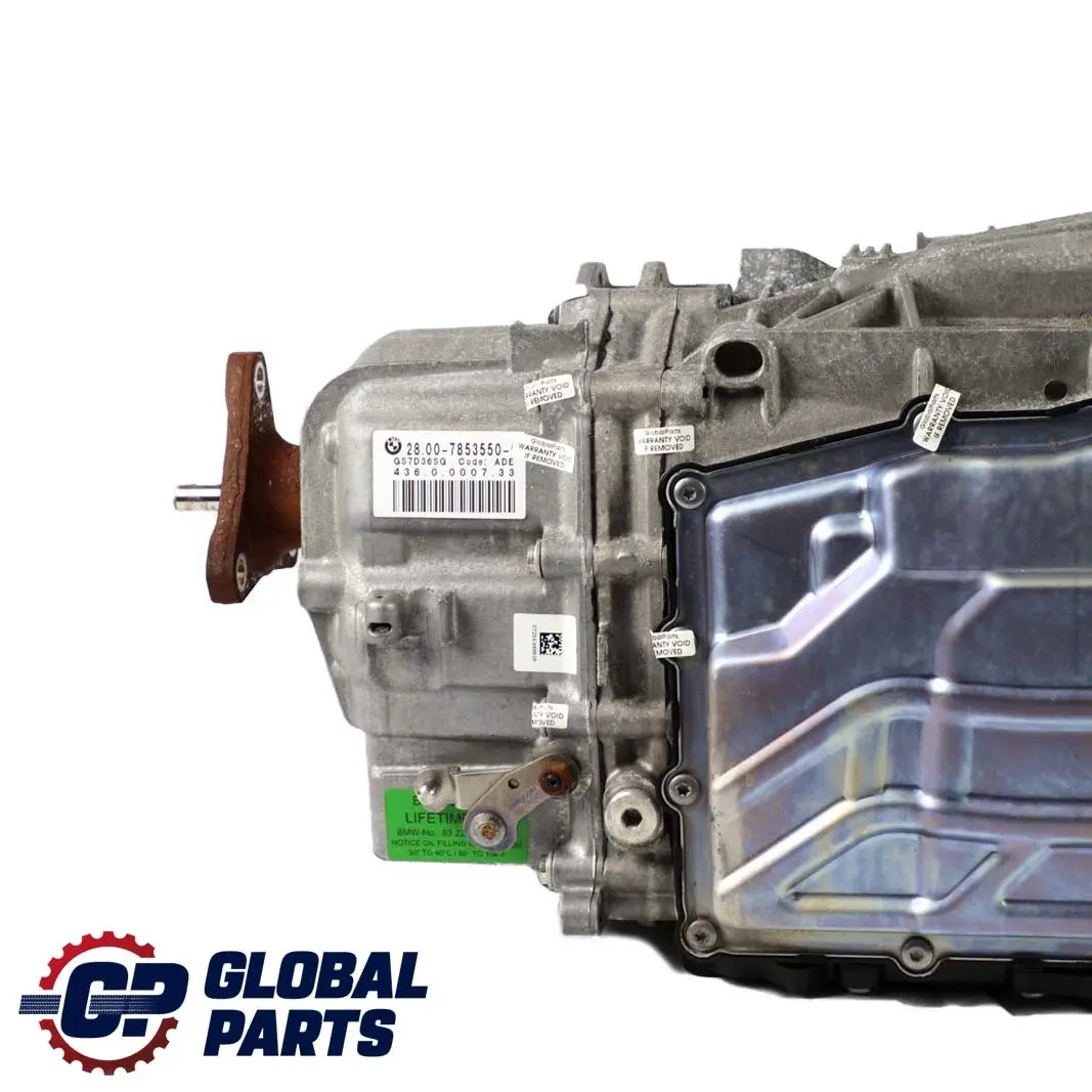 Caja cambios doble embrague GS7D36SG GARANTÍA para BMW F80 M3 F82 F83 M4 F87 con número de pieza 7853550 BMW F80 M3 F82 F83 M4 F87 Caja cambios doble embrague GS7D36SG GARANTÍA - SKU 7853550 - Número de pieza 7853550