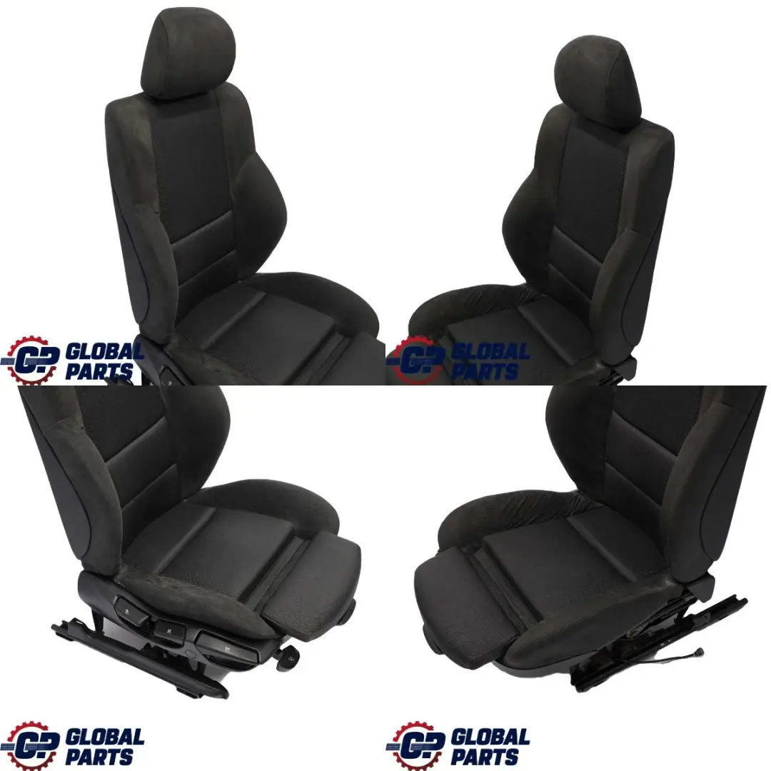 BMW 3 Series E46 Saloon Touring M Sport Cloth Laser Anthracite Alcantara Front Right O/S Seat - SKU 7890416-2 - Part number 7890416