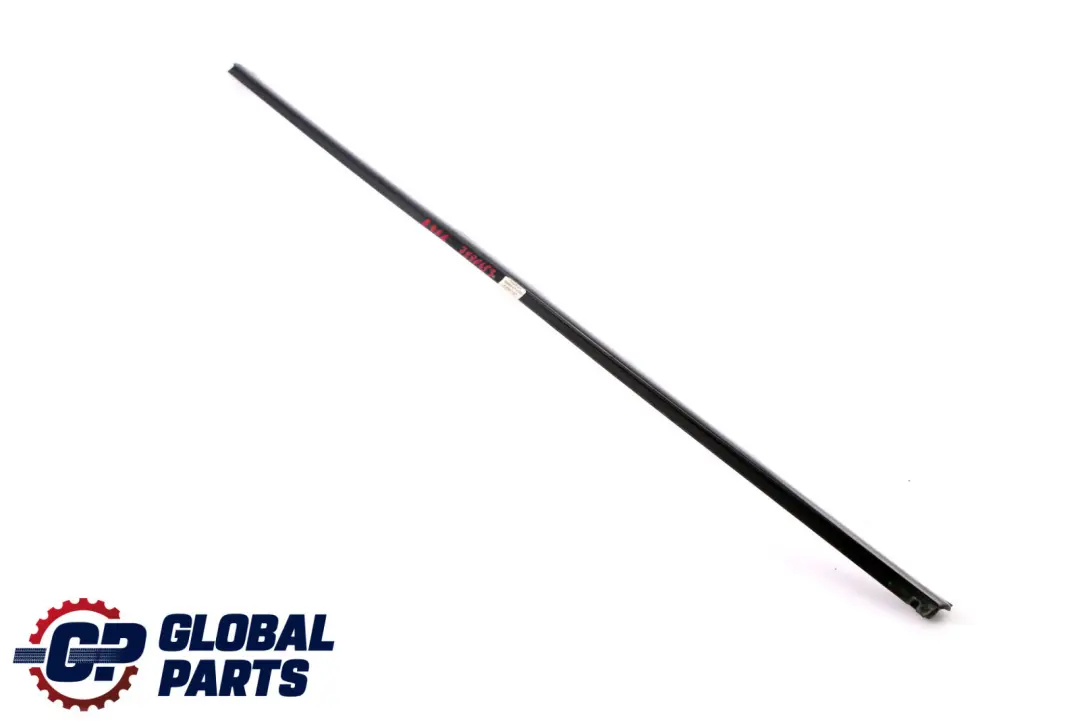 Left N/S Door Outer Weatherstrip Seal High Gloss to BMW 3 Series E46 Rear with Part number 7890453 BMW 3 Series E46 Rear Left N/S Door Outer Weatherstrip Seal High Gloss - SKU 7890453 - Part number 7890453