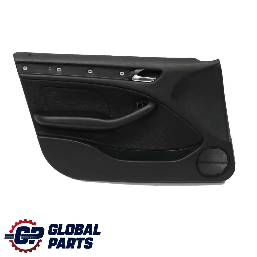 Front Left N/S Trim Panel Door Card Cloth Laser to BMW 3 E46 Saloon Touring with Part number 7890711 BMW 3 E46 Saloon Touring Front Left N/S Trim Panel Door Card Cloth Laser - SKU 7890711 - Part number 7890711