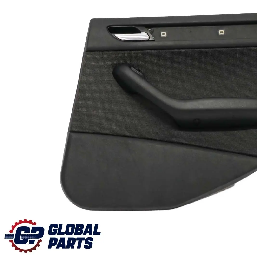 Right O/S Trim Panel Door Card Cloth Laser to BMW 3 E46 Saloon Touring Rear with Part number 7890716 BMW 3 E46 Saloon Touring Rear Right O/S Trim Panel Door Card Cloth Laser - SKU 7890716 - Part number 7890716