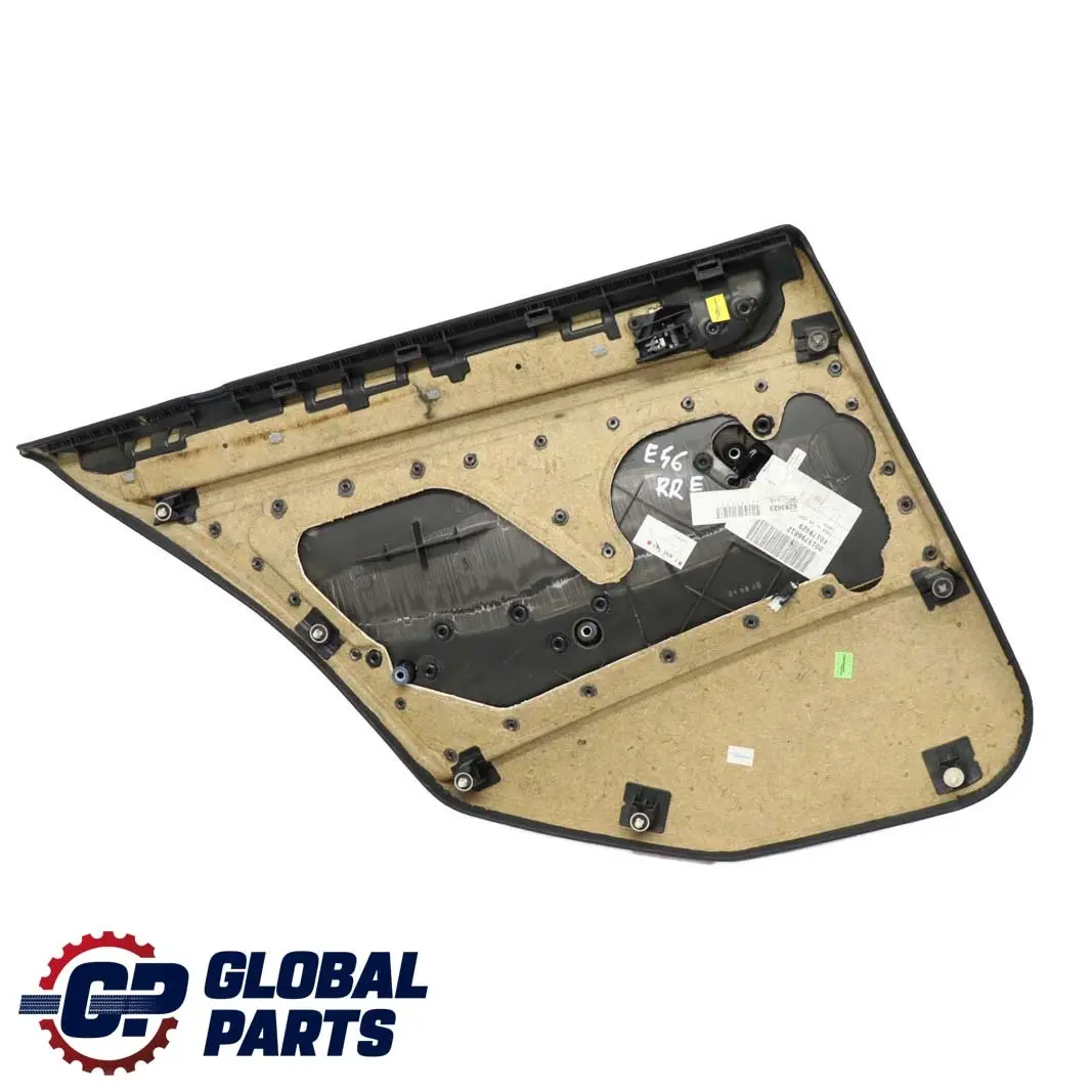 Right O/S Trim Panel Door Card Cloth Laser to BMW 3 E46 Saloon Touring Rear with Part number 7890716 BMW 3 E46 Saloon Touring Rear Right O/S Trim Panel Door Card Cloth Laser - SKU 7890716 - Part number 7890716