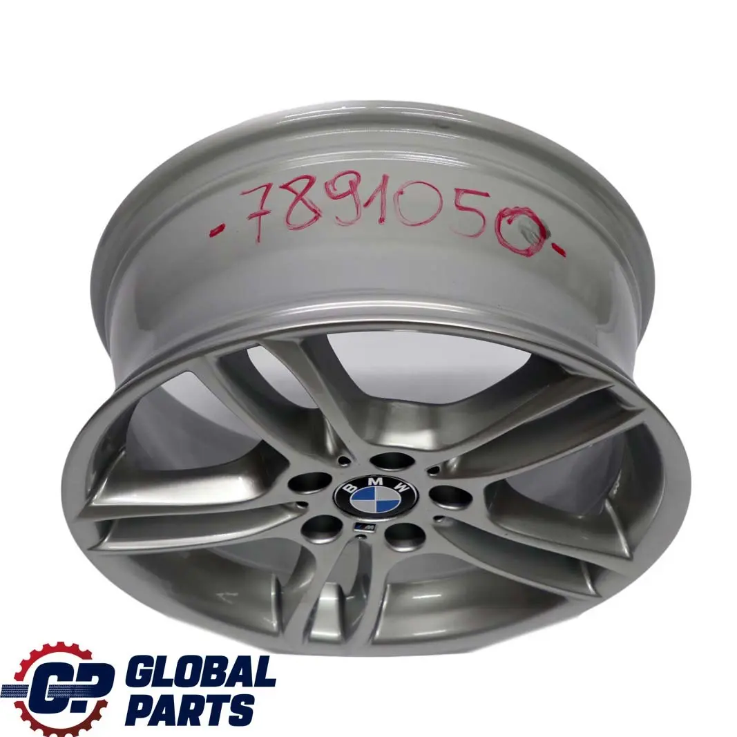 BMW E81 E87 Llanta Delantera Aleación Plata 18" 7,5J ET:49 M Doble Radio - SKU 7891050 - Número de pieza 7891050
