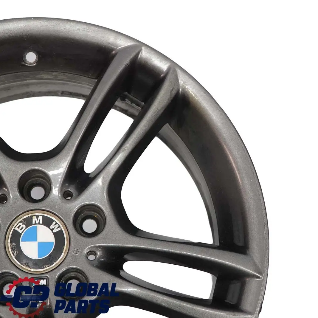BMW E81 E87 Grey Rear Alloy Wheel Rim 18" M Double Spoke 261 8,5J ET:52 - SKU 7891051-5 - Part number 7891051