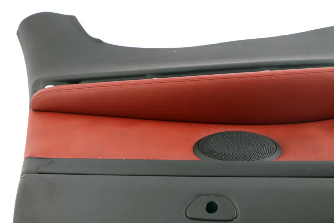 Left N/S Lateral Trim Panel Lining Leather Red to BMW 3 Series E93 M3 Cabrio Rear with Part number 7891115 BMW 3 Series E93 M3 Cabrio Rear Left N/S Lateral Trim Panel Lining Leather Red - SKU 7891115 - Part number 7891115