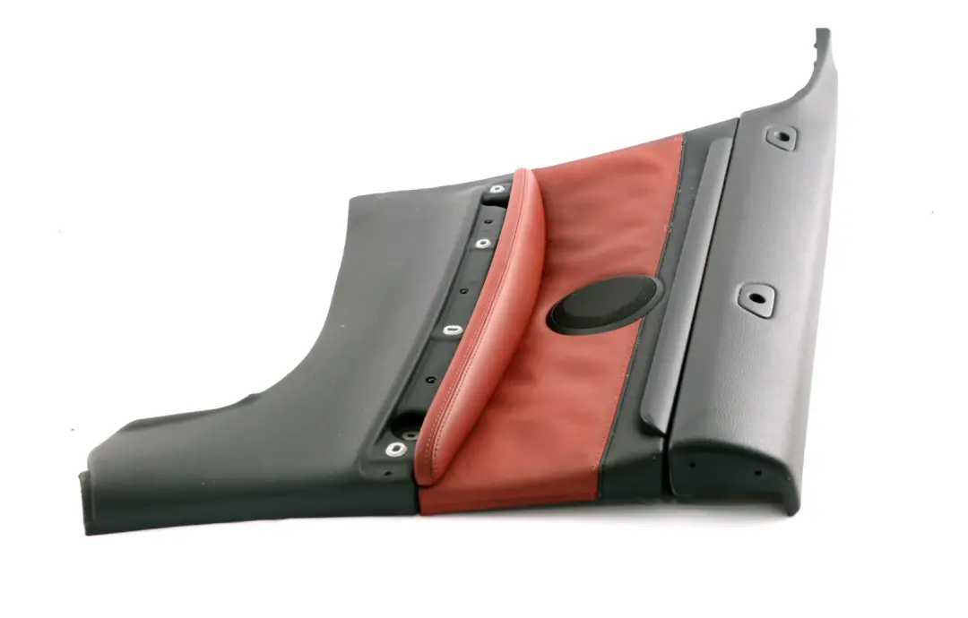 Left N/S Lateral Trim Panel Lining Leather Red to BMW 3 Series E93 M3 Cabrio Rear with Part number 7891115 BMW 3 Series E93 M3 Cabrio Rear Left N/S Lateral Trim Panel Lining Leather Red - SKU 7891115 - Part number 7891115