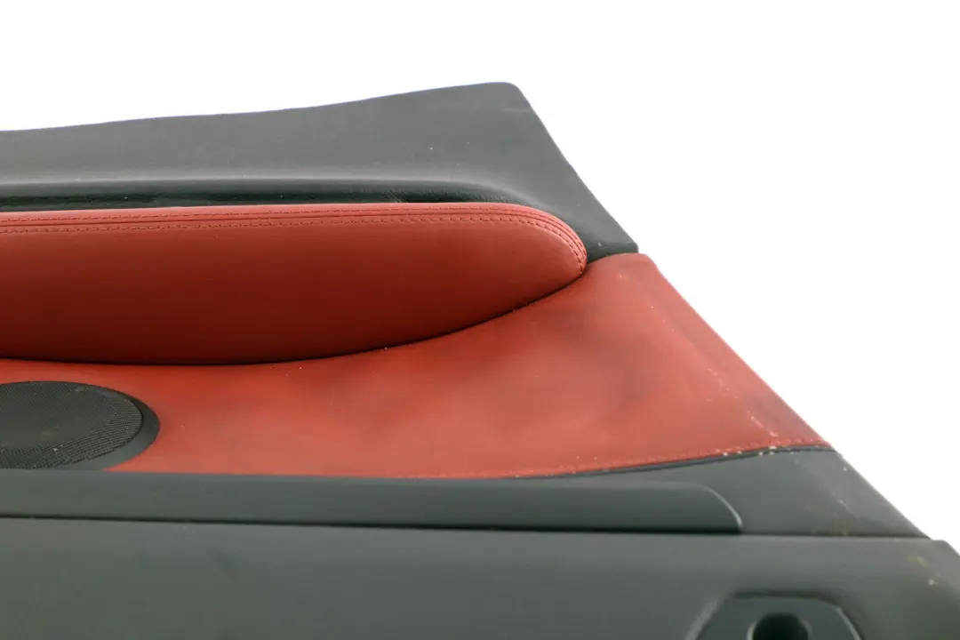 Left N/S Lateral Trim Panel Lining Leather Red to BMW 3 Series E93 M3 Cabrio Rear with Part number 7891115 BMW 3 Series E93 M3 Cabrio Rear Left N/S Lateral Trim Panel Lining Leather Red - SKU 7891115 - Part number 7891115