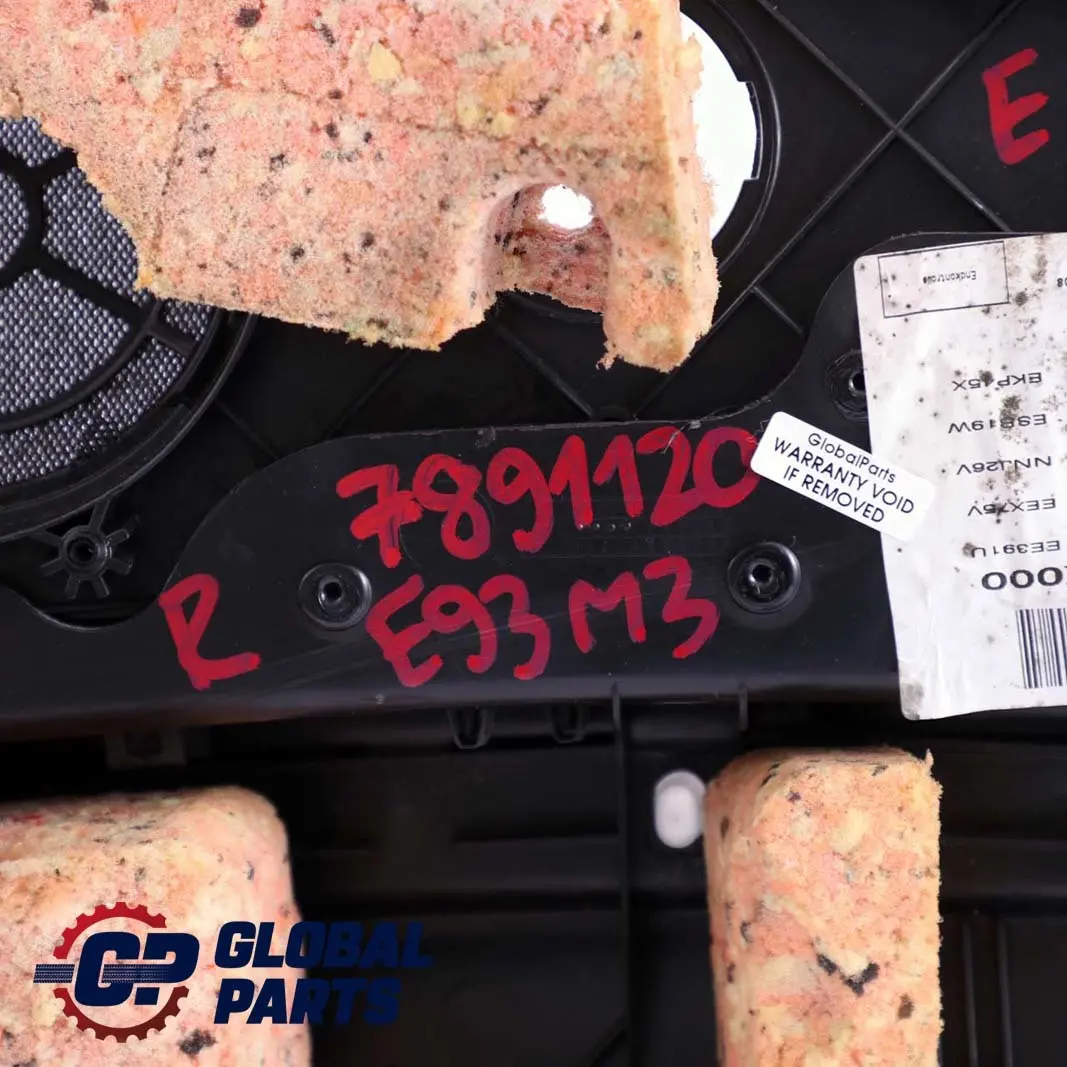 Seitenverkleidung Hinten Rechts Schwarz Leder Novillo für BMW 3 er E93 M3 Cabrio mit Teilenummer 7891120 BMW 3 er E93 M3 Cabrio Seitenverkleidung Hinten Rechts Schwarz Leder Novillo - SKU 7891120 - Teilenummer 7891120