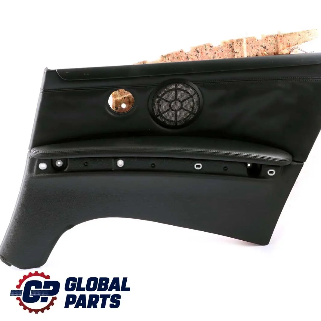 Right O/S Lateral Trim Panel Lining Black Leather to BMW 3 E93 M3 Cabrio Rear with Part number 7891120 BMW 3 E93 M3 Cabrio Rear Right O/S Lateral Trim Panel Lining Black Leather - SKU 7891120 - Part number 7891120