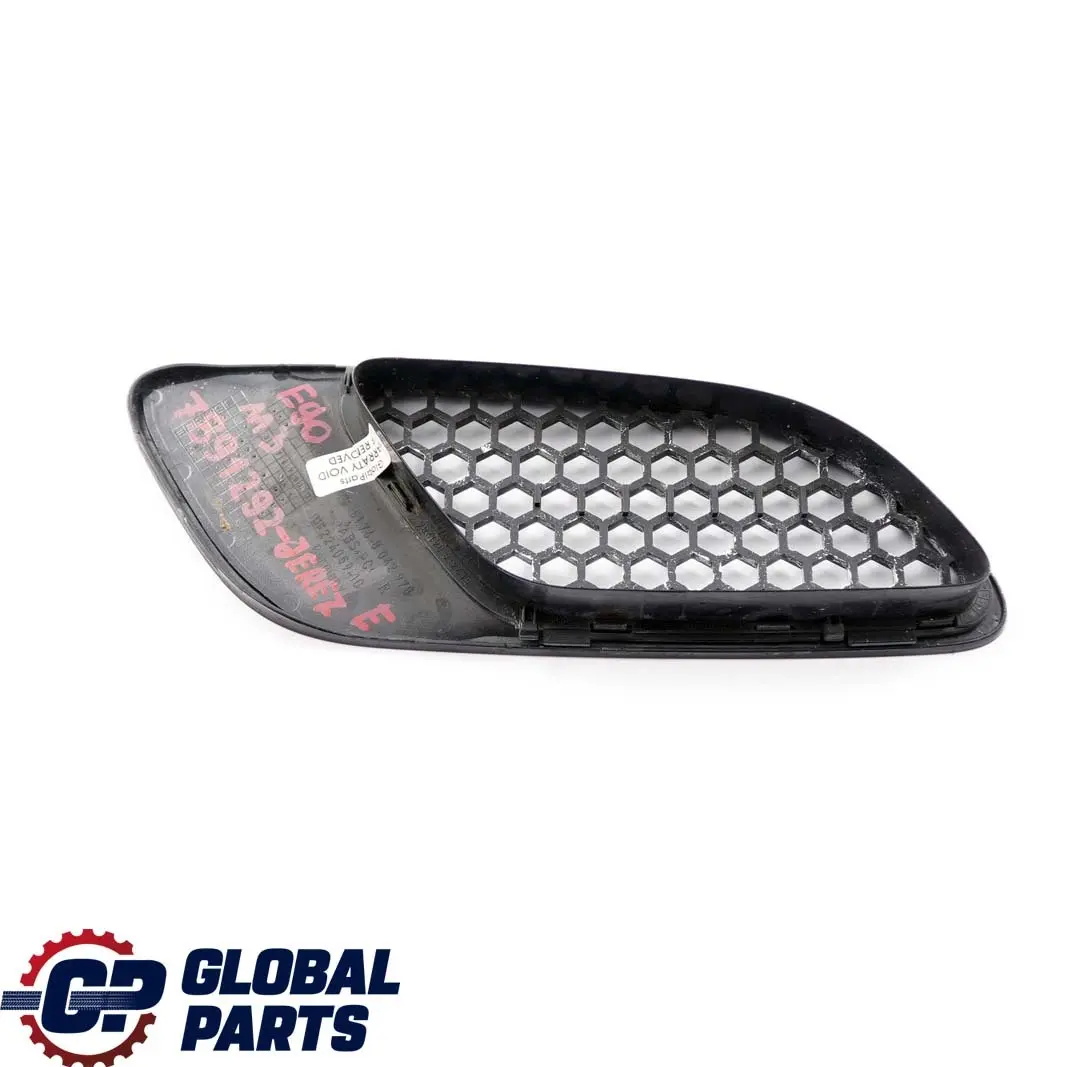 BMW 3 er E90 E92 E93 M3 Vorne Links Rahmen Ziergitter Jerezschwarz Schwarz - SKU 7891292-JEREZ - Teilenummer 0036359