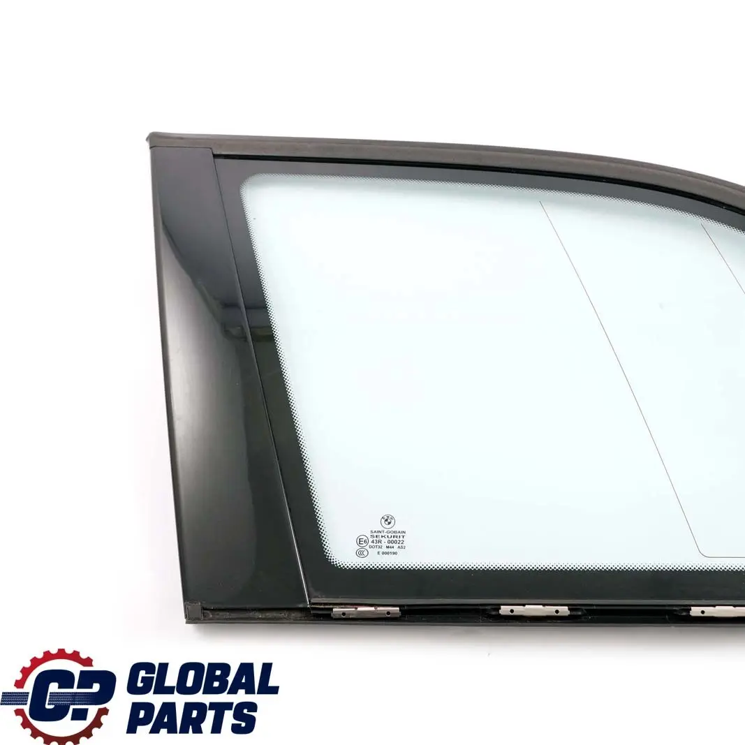 BMW 3 E46 Touring Rear Left N/S Side Window Glass Green AS2 High Gloss Strip - SKU 7891405 - Part number 7891405