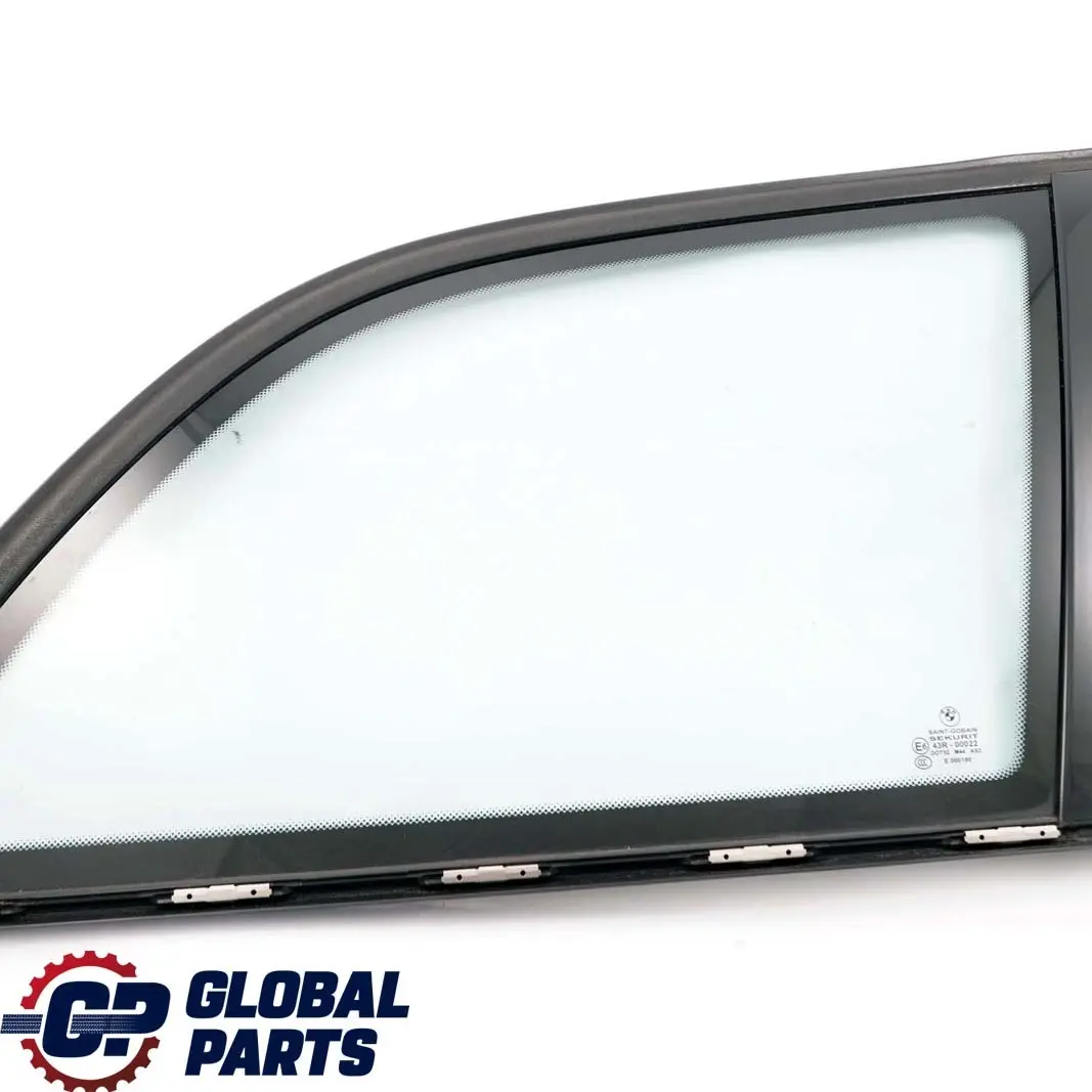 Right O/S Side Window Glass Green AS2 High Gloss Strip to BMW 3 E46 Touring Rear with Part number 7891406 BMW 3 E46 Touring Rear Right O/S Side Window Glass Green AS2 High Gloss Strip - SKU 7891406 - Part number 7891406