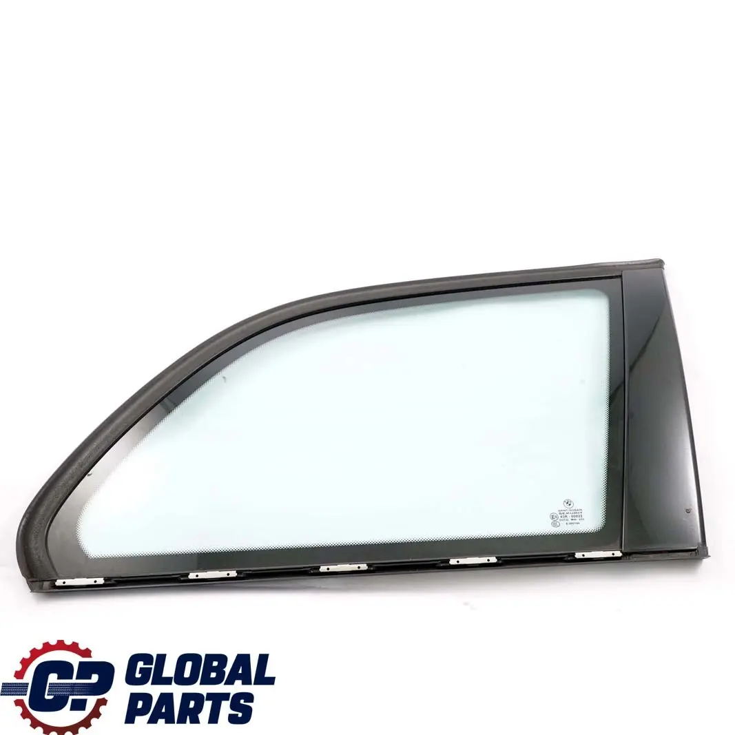 BMW 3 E46 Touring Rear Right O/S Side Window Glass Green AS2 High Gloss Strip - SKU 7891406 - Part number 7891406
