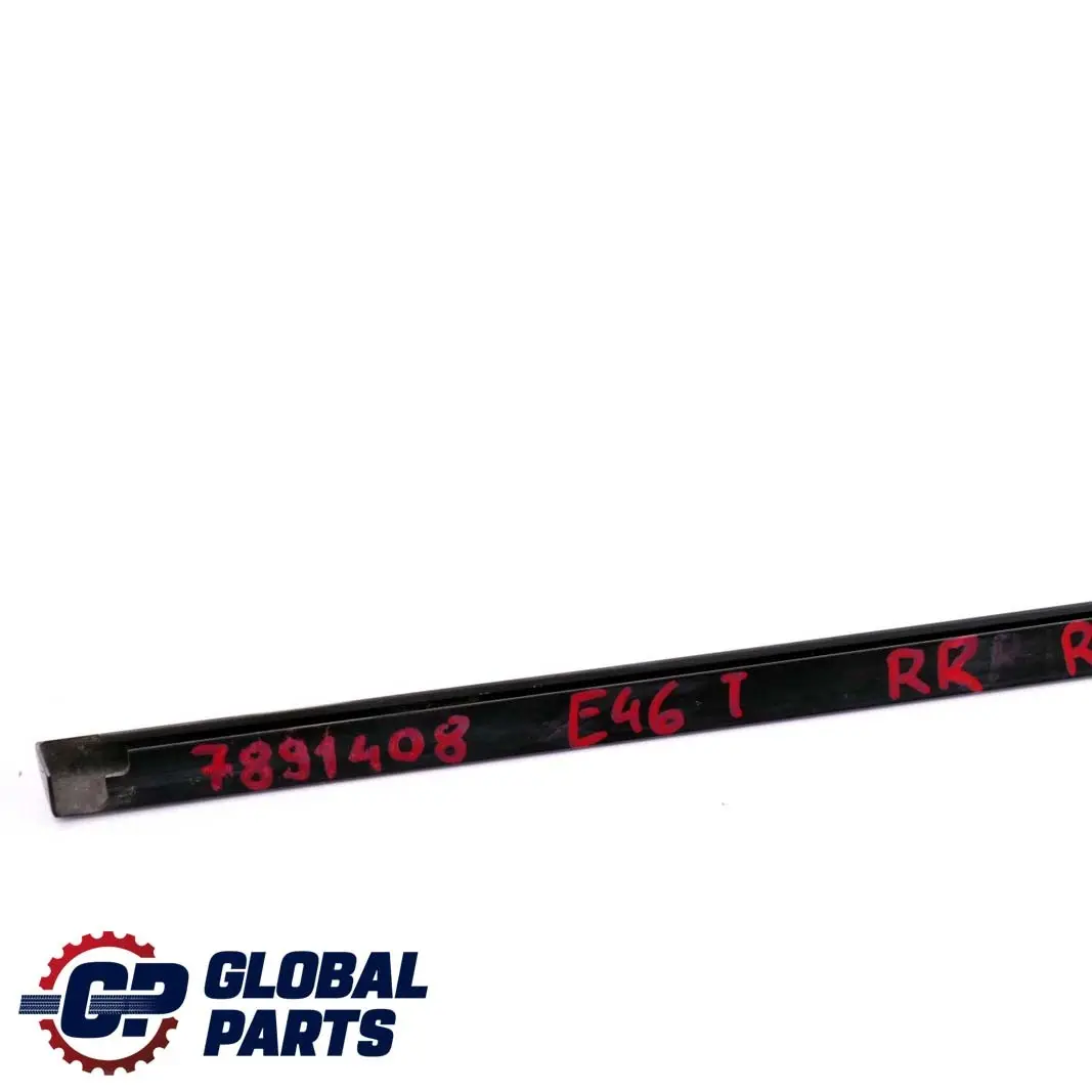 Finisher Side Window Rear Right O/S High Gloss to BMW 3 Series E46 Touring with Part number 7891408 BMW 3 Series E46 Touring Finisher Side Window Rear Right O/S High Gloss - SKU 7891408 - Part number 7891408
