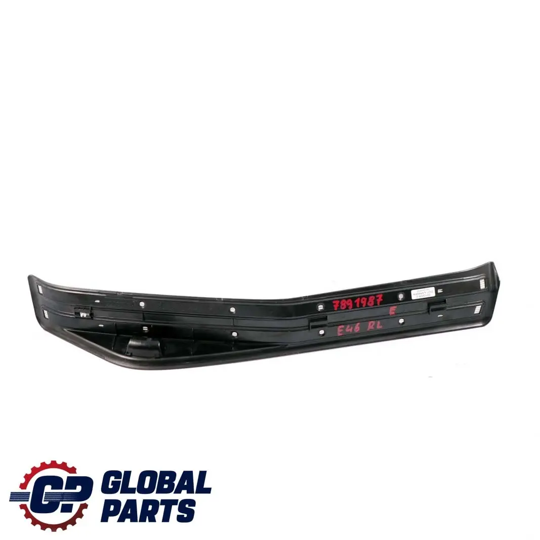 BMW E46 M Sport Rear Left Entrance Door Sill Cover Trim Strip - SKU 7891987 - Numéro de pièce 8219187
