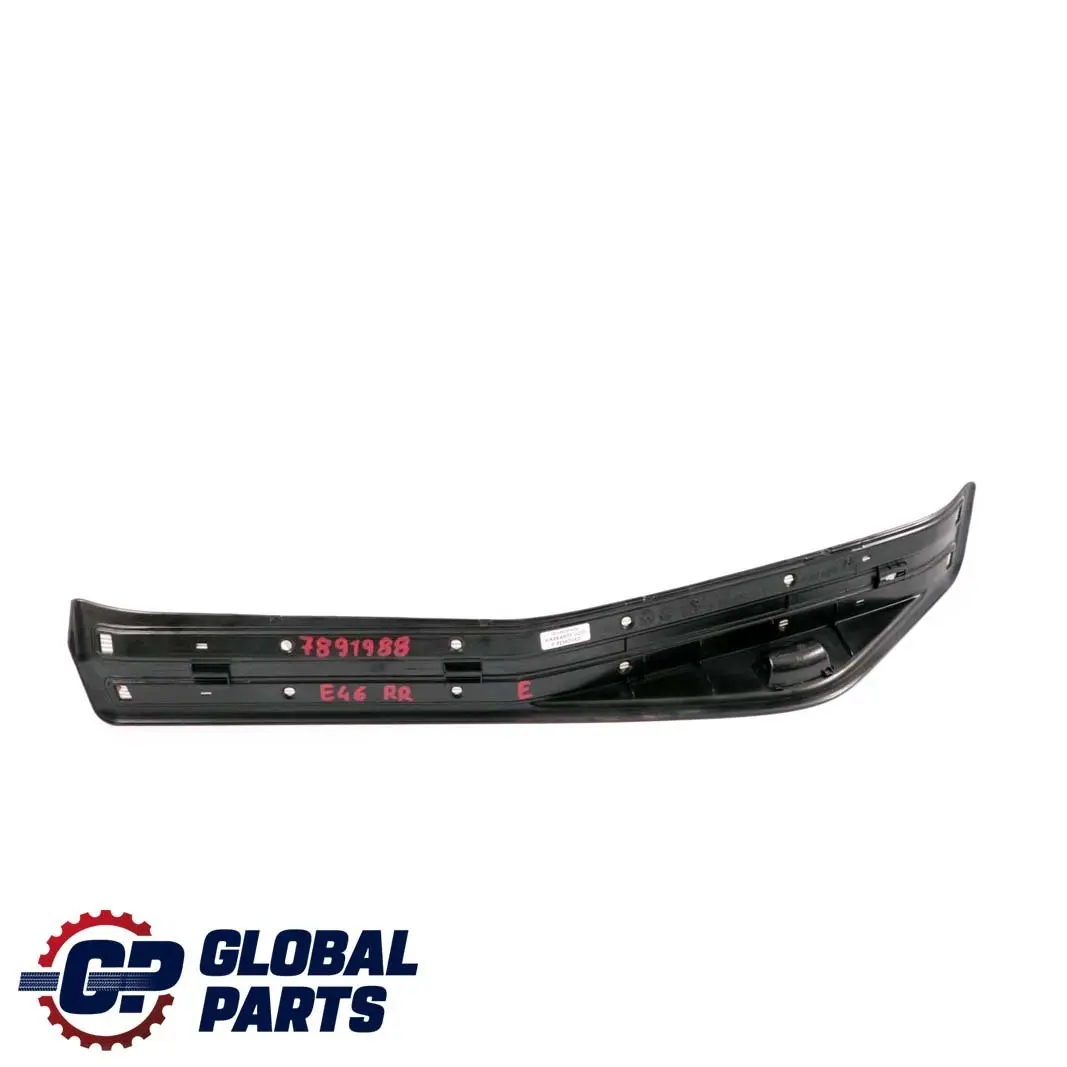 Trasera Derecha Entrada Puerta Sill Tapa Recorte Tira para BMW E46 M Sport con número de pieza 8219188 BMW E46 M Sport Trasera Derecha Entrada Puerta Sill Tapa Recorte Tira - SKU 7891988 - Número de pieza 8219188