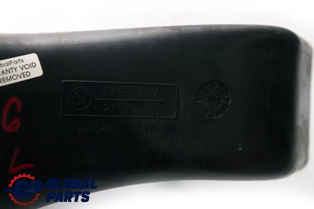 BMW 3 Series E46 M Aerodynamic Front Bumper Left Brake Air Duct N/S - SKU 7893129 - Part number 7893129