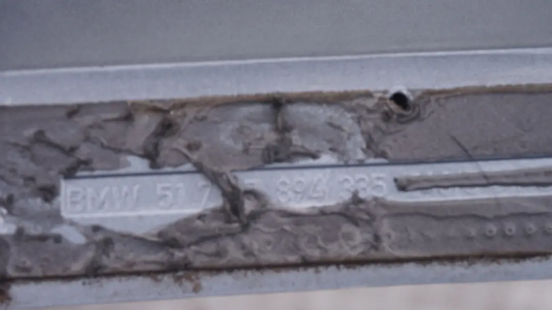 BMW 3 Series E46 Compact M Sport Rear Boot Tailgate Spoiler Silbergrau Grey - SKU 7894335-SBG - Part number 7894335