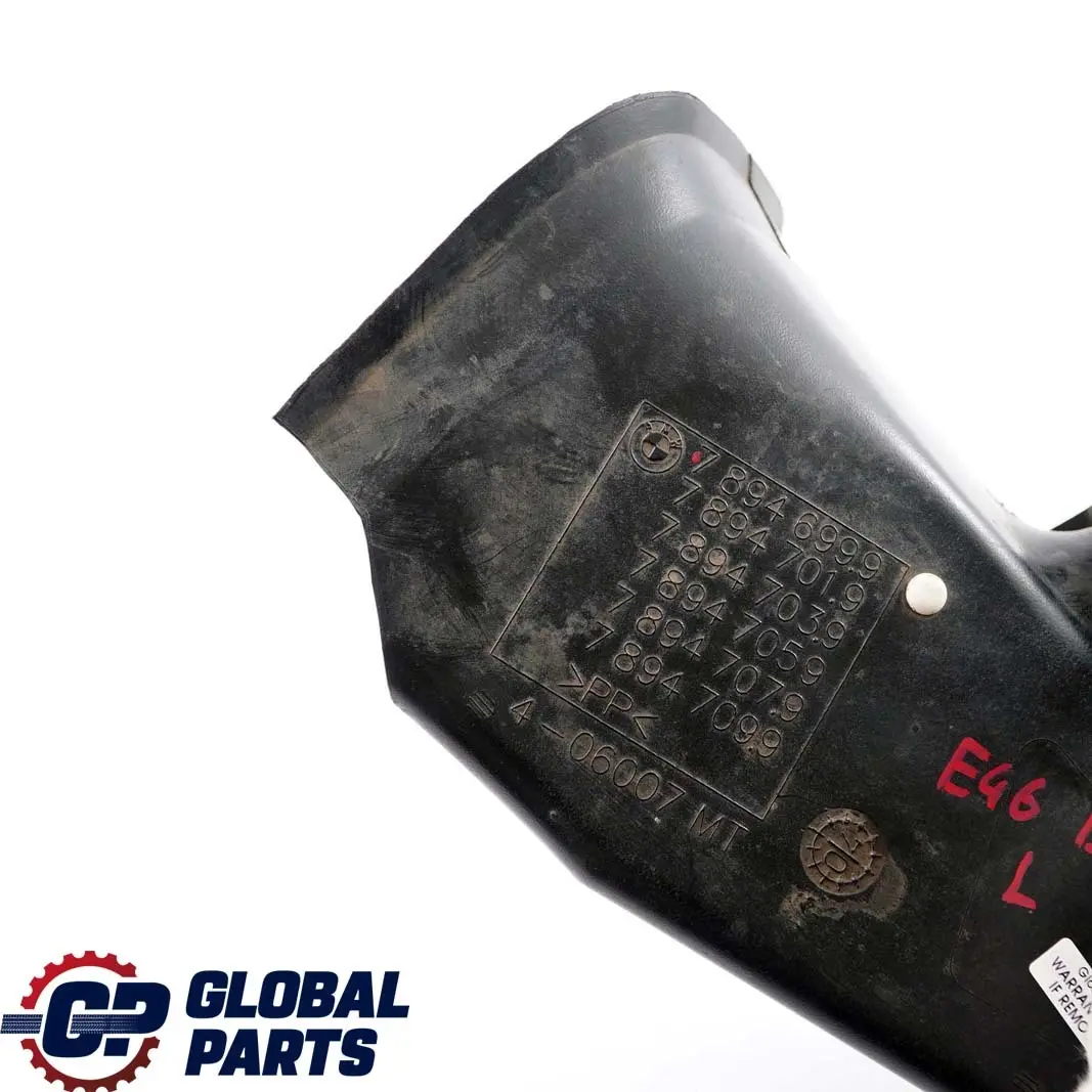 Paket Luftführung Vorne Links Stoßstange 789469 für BMW 3 E46 Limousine Touring M mit Teilenummer 7894699 BMW 3 E46 Limousine Touring M Paket Luftführung Vorne Links Stoßstange 789469 - SKU 7894699 - Teilenummer 7894699