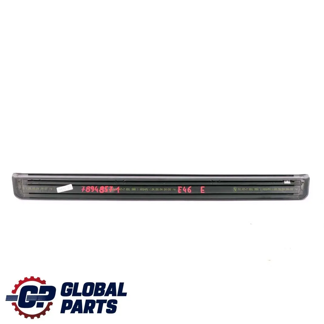 BMW 3 E46 M Sport Front Left Right Entrance Door Cover Trim Sill Strip - SKU 7894857-1 - Part number 7894857