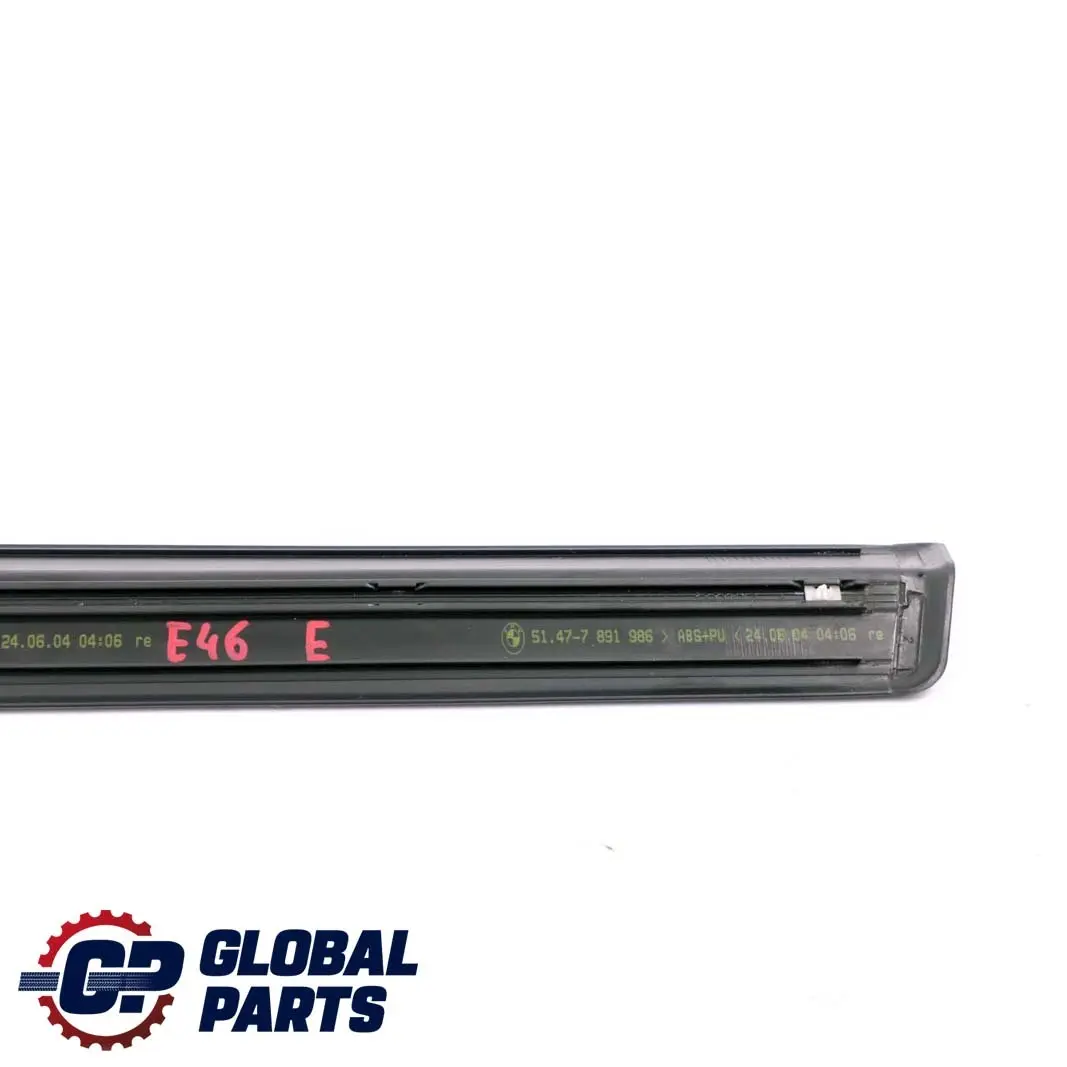 BMW 3 E46 M Sport Front Left Right Entrance Door Cover Trim Sill Strip - SKU 7894857-1 - Part number 7894857