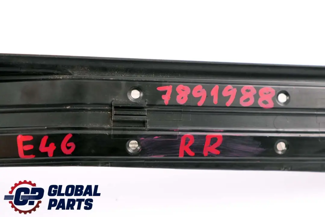 Set Entrance Door Cover Trim Sill Strip to BMW 3 Series E46 Saloon M Sport with Part number 7894857 BMW 3 Series E46 Saloon M Sport Set Entrance Door Cover Trim Sill Strip - SKU 7894857 - Part number 7894857