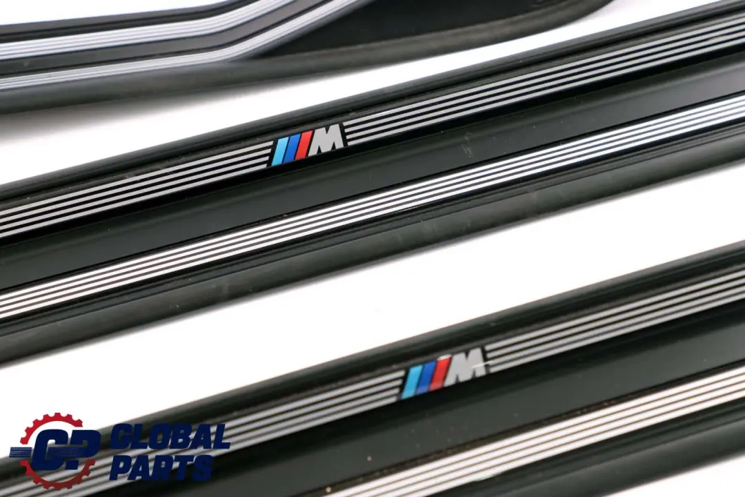 Set Entrance Door Cover Trim Sill Strip to BMW 3 Series E46 Saloon M Sport with Part number 7894857 BMW 3 Series E46 Saloon M Sport Set Entrance Door Cover Trim Sill Strip - SKU 7894857 - Part number 7894857