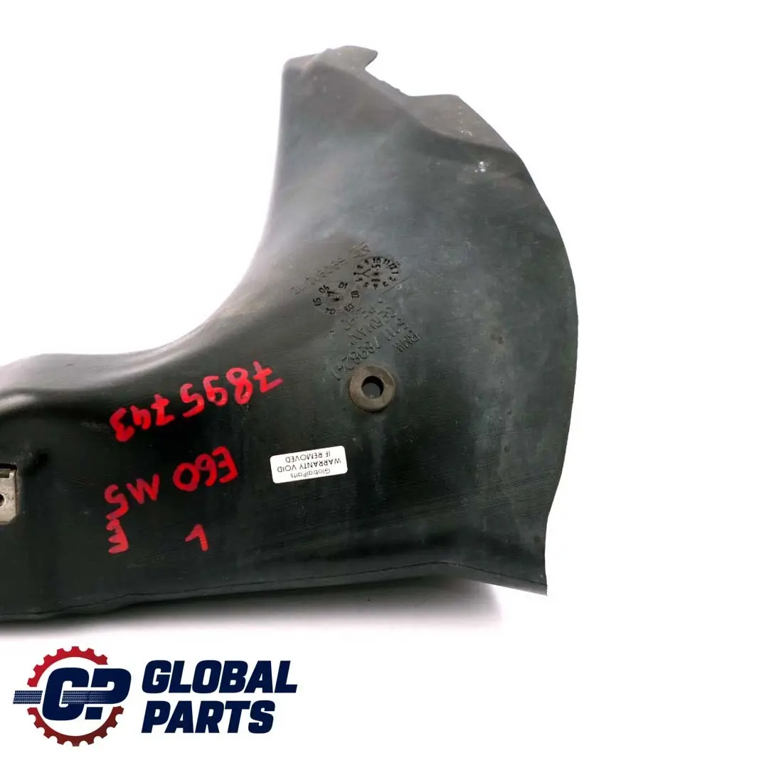 BMW E60 E61N LCI M5 Parachoques Delantero Conducto Aire Freno Izquierdo 7898241 - SKU 7895743 - Número de pieza 7895743