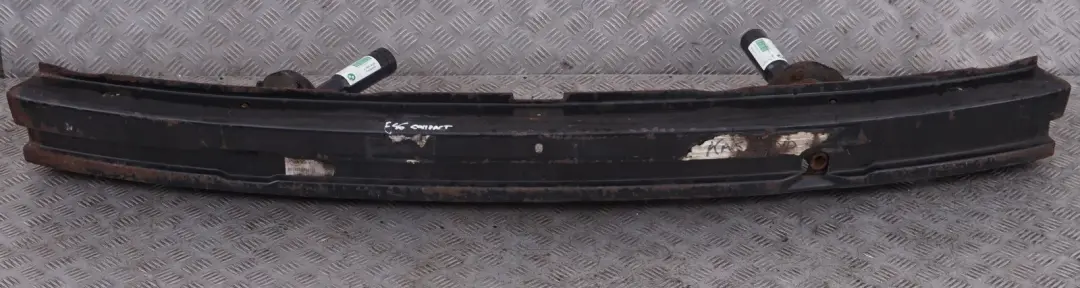 BMW 3 Series E46 Compact Rear Bumper Carrier Impact Crash Reinforcement Bar - SKU 7895767 - Part number 7895767