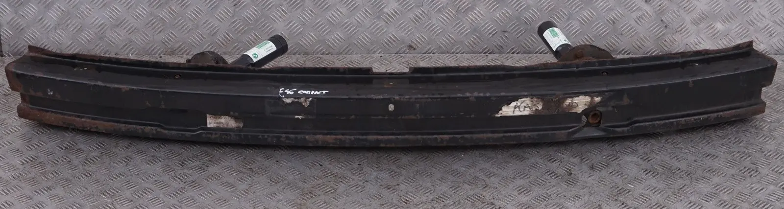 BMW 3 Series E46 Compact Rear Bumper Carrier Impact Crash Reinforcement Bar